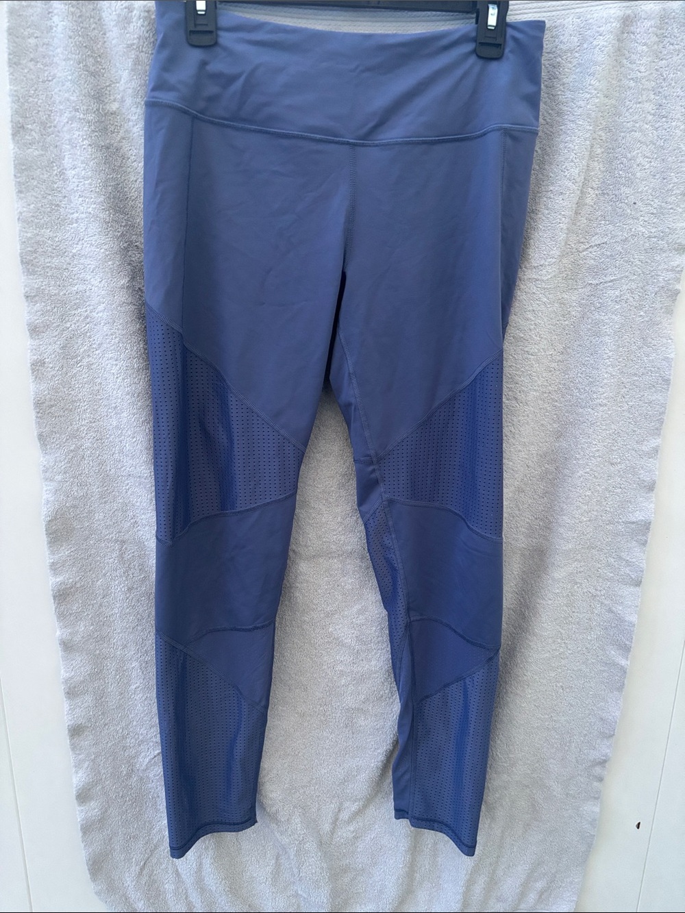 High-Waist Blue Active Leggings